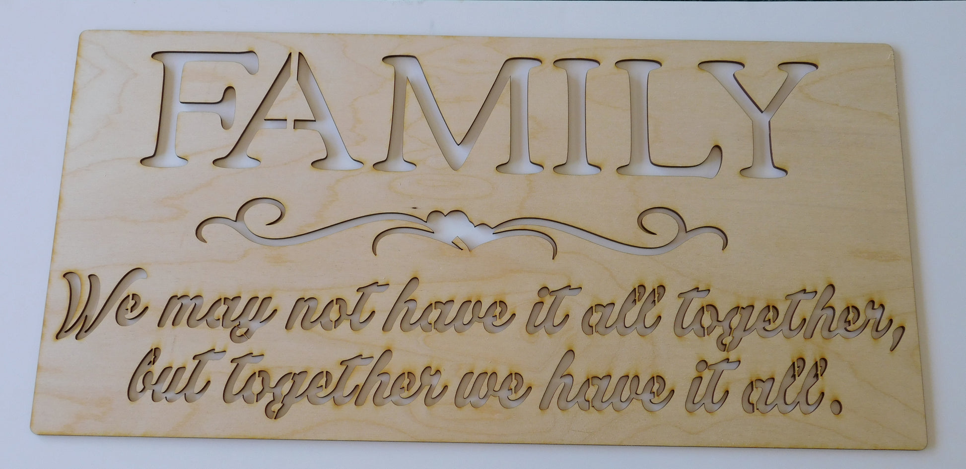 Family – Make a Wood Sign