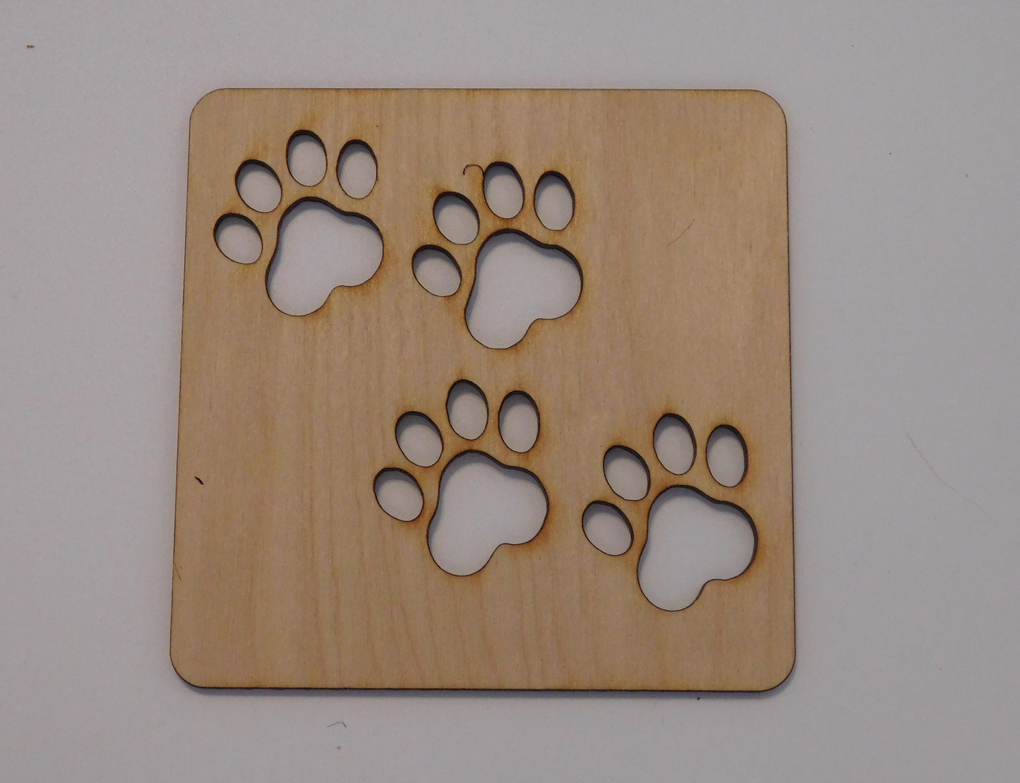 Puppy Paw Layout Template