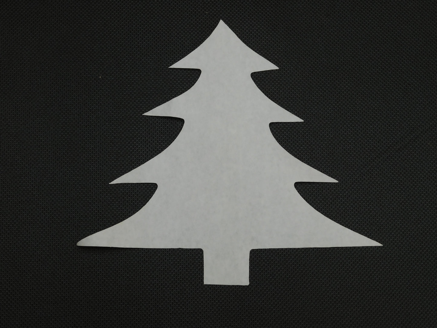 PAPER Cutout Pattern - Christmas Tree