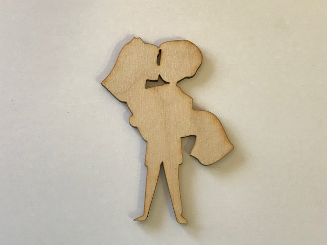 Cute Bride & Groom Layout Template