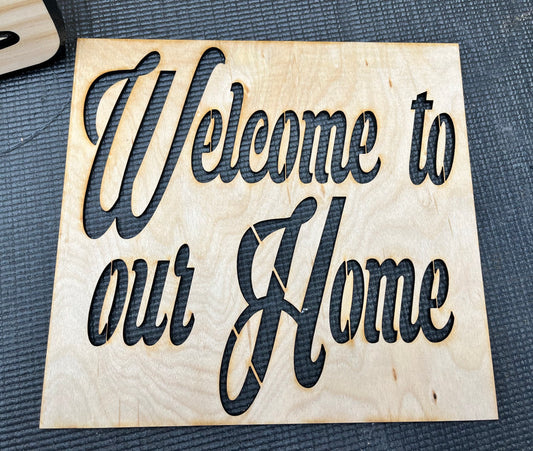 Welcome to our Home Stencil