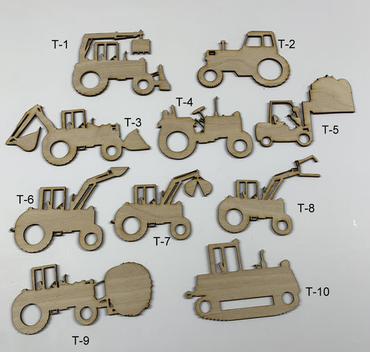 Tractor Layout Template Set